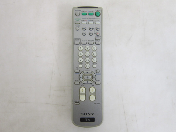 Sony KV-27FS100L, KV-29FA310 VCR/DVD Combo Remote 1-476-680-11-USED (RM-Y180)
