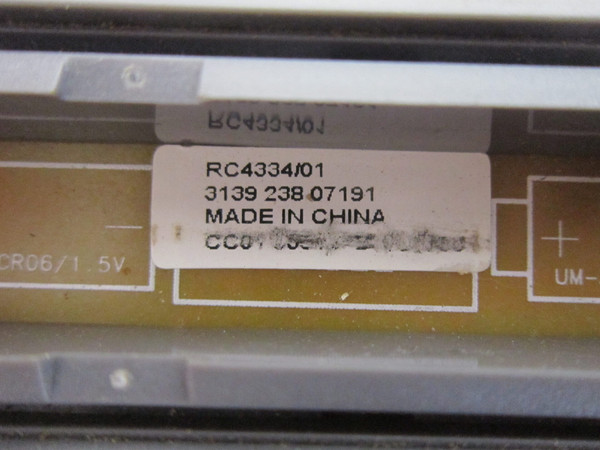 Philips 27HLV95, 37HLX95, 30MF200V TV Remote 313923807191-USED (RC4334/01)