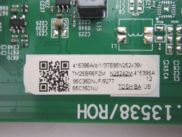 Toshiba 85C350NU Main Board 415396 (RSAG7.820.13538/ROH)