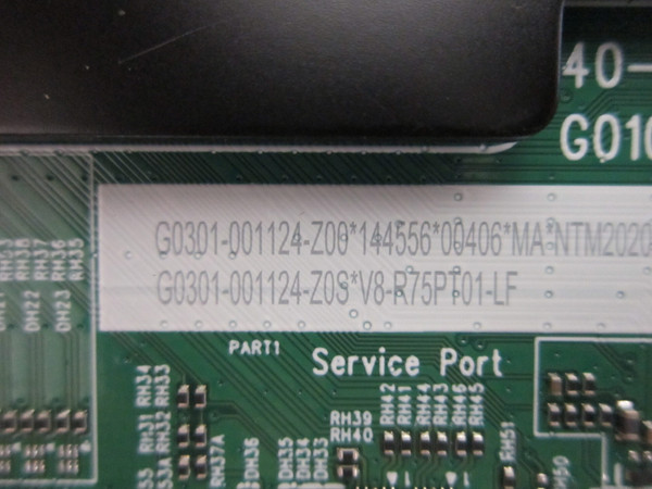 TCL 75QM5K Main Board G0301-001124-Z00 (40-R75PT-MAB2HG)
