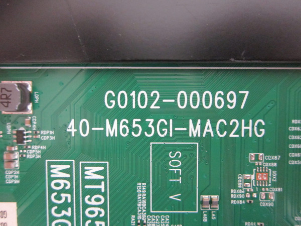 TCL 98Q851G, 98QM6KPRO Main Board G0301-000652-Z00 (40-M653GI-MAC2HG)