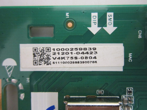 Vizio V4K7SS-0804 Main Board 21201-04423 (TD.MT5691.U757 (T))