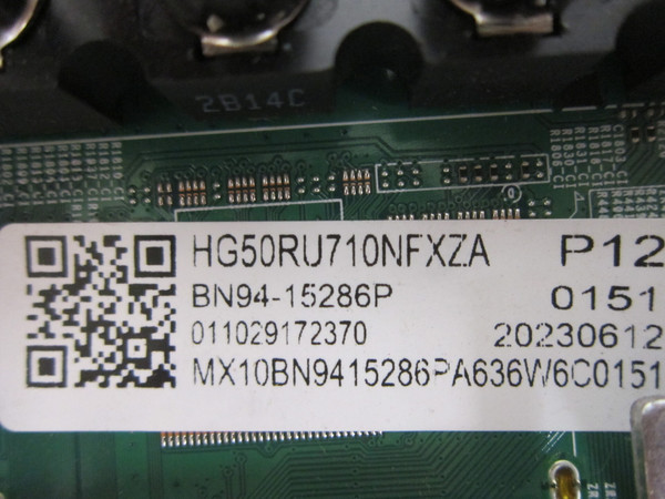 Samsung HG50RU710NFXZA Main Board BN94-15286P (BN41-02703E)