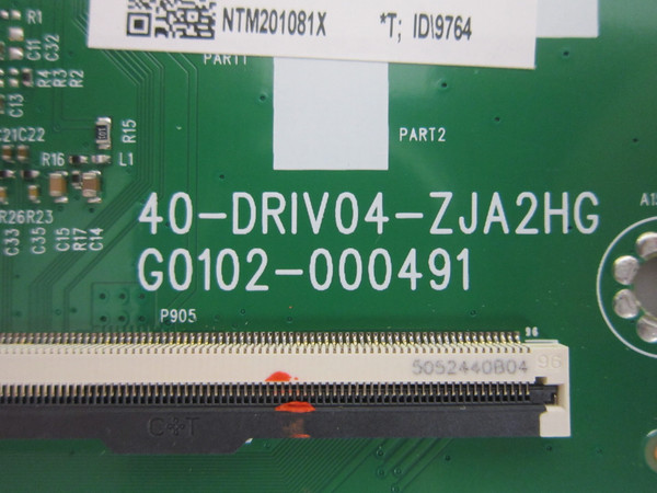 TCL 98QM8K T-Con Board G0304-000249-Z00 (40-DRIV04-ZJA2HG)