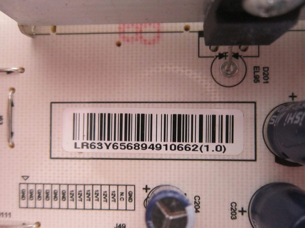LG OLED77B5PUA Power Board EAY65689491 (LGP77B5-25OP)