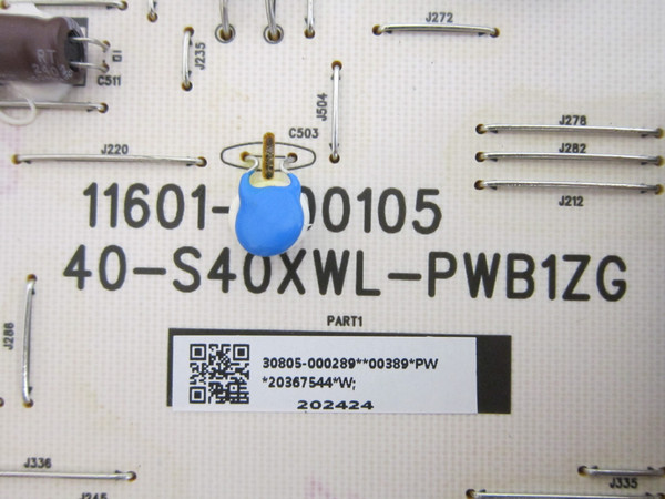 TCL 85QM851G Power Board 30805-000289 (40-S40XWL-PWB1ZG)