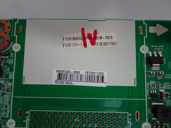 LG 65UK6200PUA Main Board (EAX67872805) EBT65211003