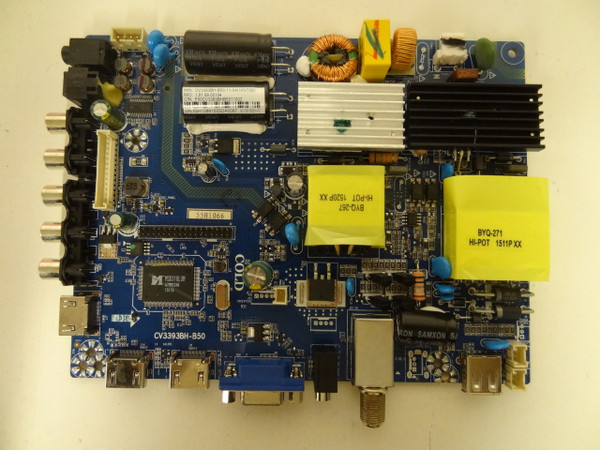 Westinghouse DWM50F3G1 Main Board CV3393BH-B50 - 55H1066