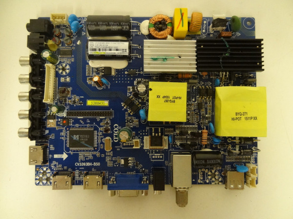 Westinghouse DWM50F3G1 Main Board CV3393BH-B50 53H0431