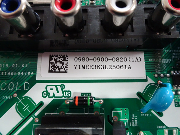 Samsung UN32M4500BFXZA RB02 Main Board (0980-0900-0820) BN81-17711A