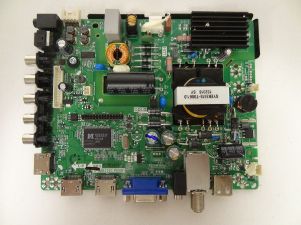 Westinghouse WD32HT1360 Main Board / Power Supply HV320WHB-N80 H15051113