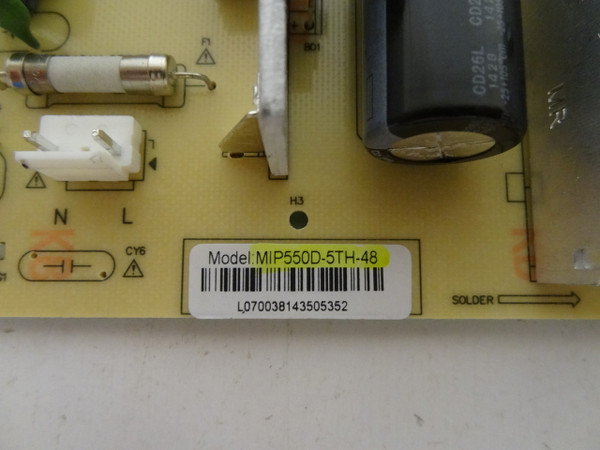 Westinghouse DWM48F1G1 Power Supply MIP550D-5TH-48