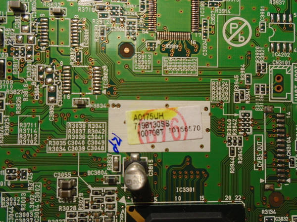 Emerson / Sylvania Digital Main CBA A0173MMA-001 / A0175UH