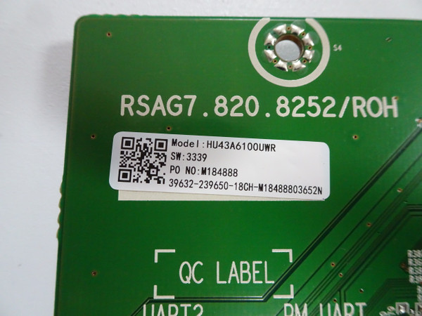 Hisense 43R6E Main Board (M184888, HU43A6100UWR) 239650