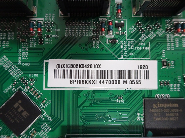 Vizio V556-G1 Main Board (715GA472-M0B-0B00-005T) 756TXICB02K042