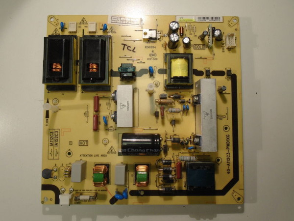 TCL L40FHDP60TBAA Power Supply / Backlight Inverter 08-IA152C3-PW200AA - Refurbi