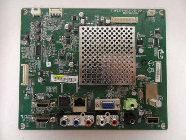Vizio E28H-C1 Main Board (715G6274-M02-001-004K) 756TXFCB02K0330