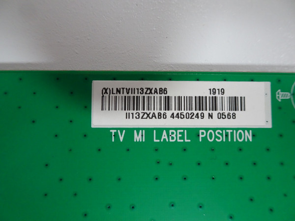 Vizio M658-G1 LED Driver (715GA159-P01-000-005G) LNTVII13ZXAB6