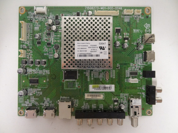Vizio E390I-B1 Main Board (XDCB02K054) 756XDCB02K054