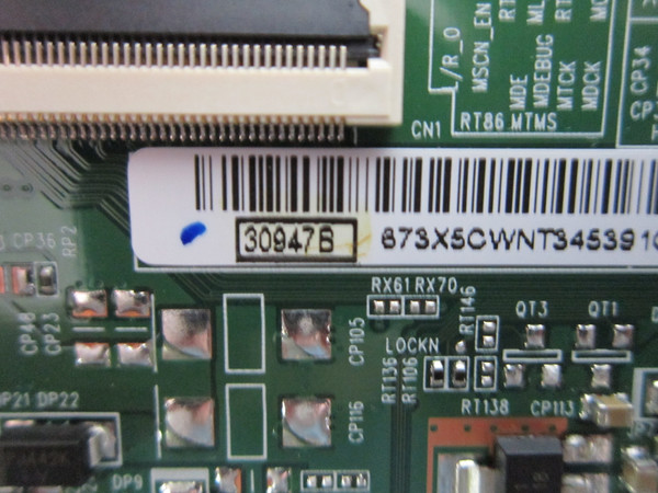 Samsung UN50HU6950FXZA T-Con Board ( V500DK2-QS1) BN96-30947B