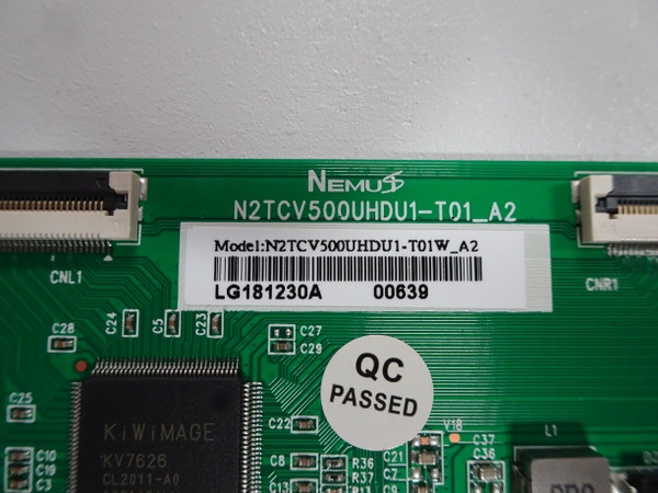 Element ELST5016S T-Con Board (N2TCV500UHDU1-T01_A2) N2TCV500UHDU1-T01W_A2