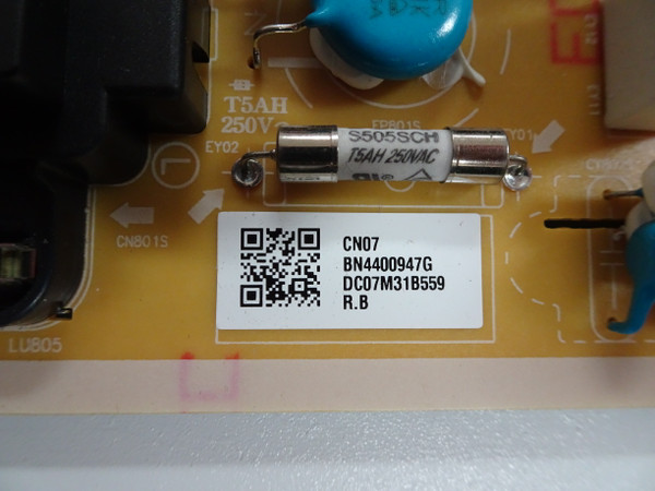 Samsung UN43RU7100FXZA Power Supply (L43E7_RDY) BN44-00947G