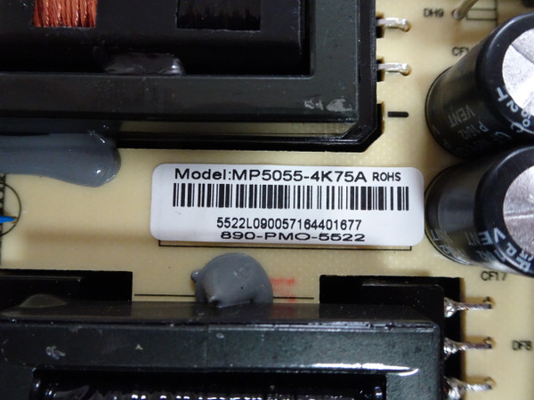 Westinghouse WD55UT4490 Power Supply (890-PMO-5522, MP5055-4K75A) 890-PM0-5522