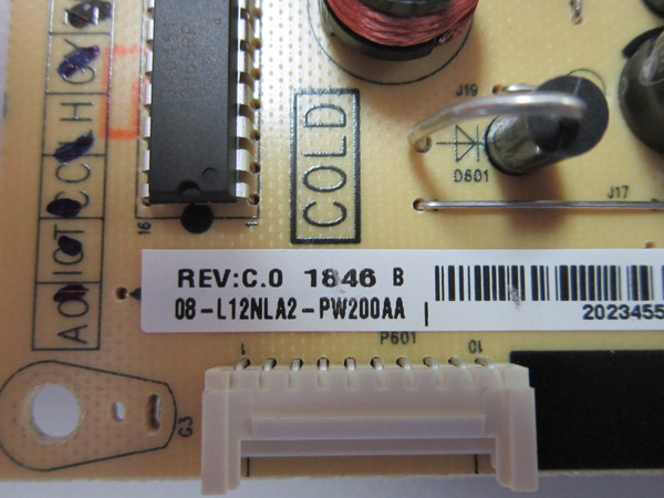 TCL 55S421 50S425 50S423 554S25 50S421 Power Supply 08-L12NLA2-PW200AA