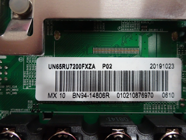 Samsung UN65RU7200FXZA Main Board (BN97-15628E) BN94-14806R