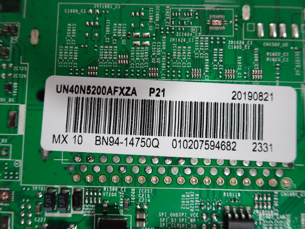 Samsung UN40N5200AFXZA Main Board (BN97-14518G) BN94-14750Q