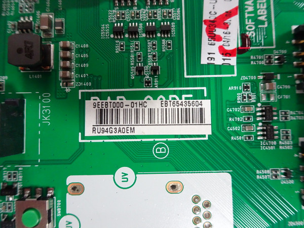 LG 65UU340C-UB Main Board (EAX68173902) EBT65435604