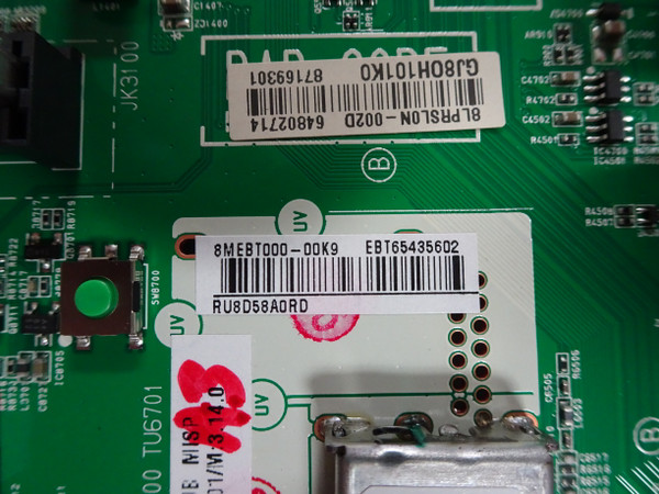 LG 65UU340C-UB Main Board (EAX68173902) EBT65435602