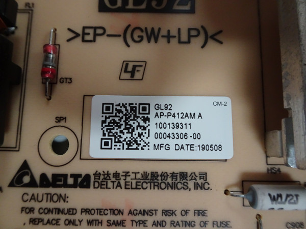 Sony XBR-75X800G Power Supply (AP-P412AM) 1-001-393-11