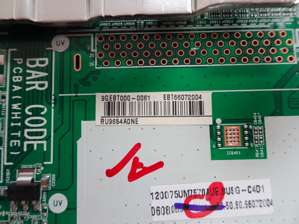 LG 75UM7570AUE Main Board (EAX68253604) EBT66072004