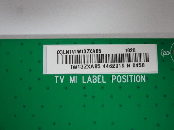 Vizio M558-G1 LED Driver (715GA159-P01-000-005G) LNTVIW13ZXAB5