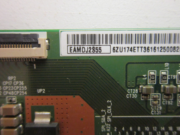 Westinghouse WD50UT4490 LG 50UH5500 Hisense Sanyo T-Con Board (94V-0E88441T20082) EAMDJ2S55