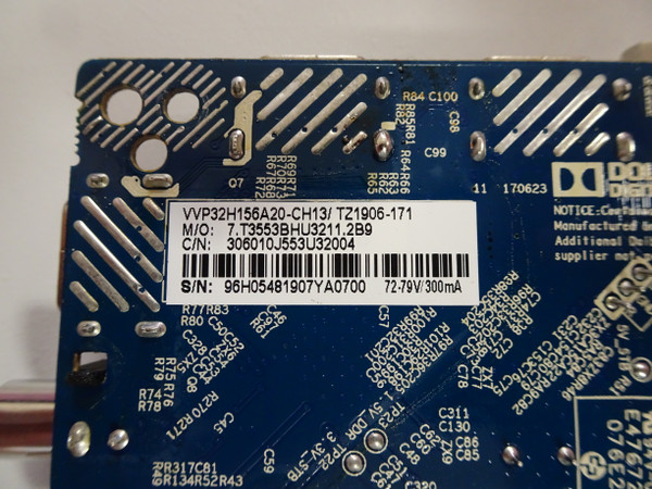 Paw Patrol PTV3200 Main Board (CV3553BH-U32) 96H0548