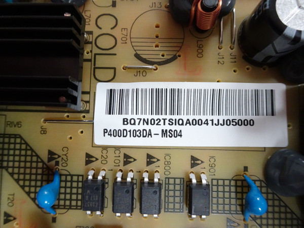 Vizio V405-G9 Power Supply (SHLD4001A-247E) P400D103DA-MS04