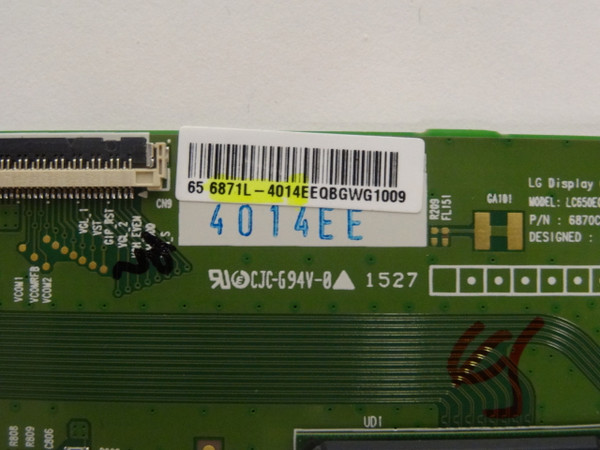 Sony XBR-65X810C T-Con Board 6871L-4014E