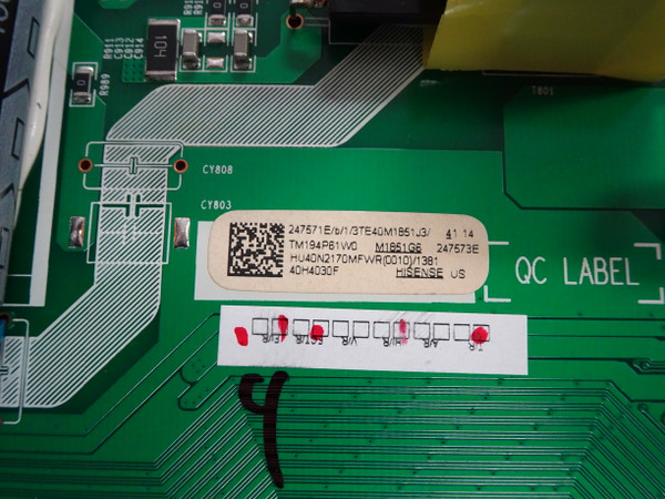 Hisense 40H4030F Main Board (247573E, RSAG7.820.7317/ROH) 247571E