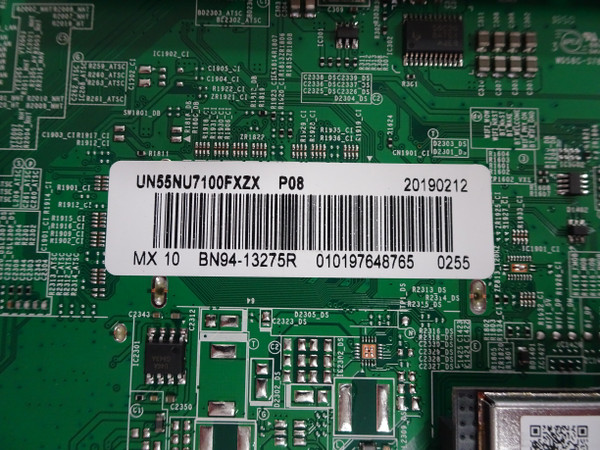 Samsung UN55NU7100FXZA Main Board (BN97-14772Y) BN94-13275R