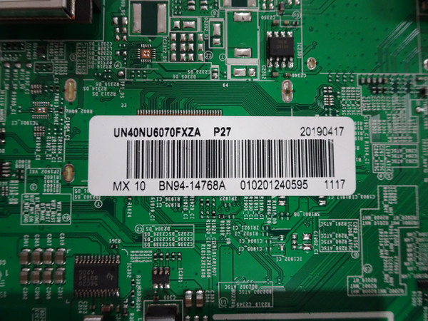 Samsung UN40NU6070FXZA Main Board (BN97-16215A) BN94-14768A