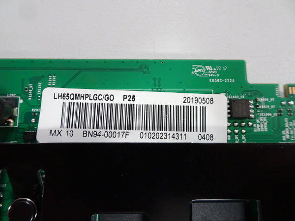 Samsung LH65QMHPLGC/GO Main Board (BN97-13019F) BN94-00017F