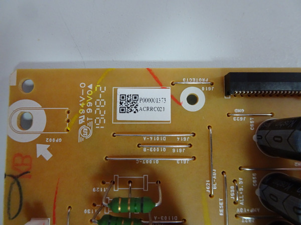 Sanyo FW55R70F ME1 Power Supply (BACRRAF0102 1) ACRRC021