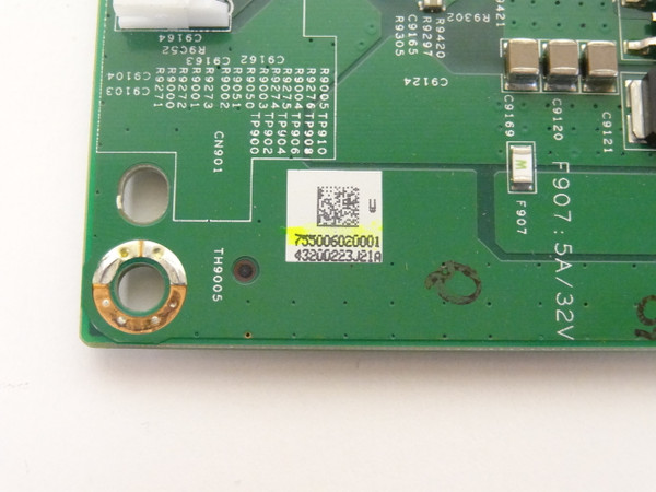 Vizio P552UI-B2 LED Driver 755.00602.0001