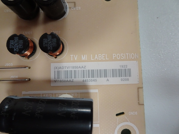 Vizio PX75-G1 Power Supply (715G9301-P01-001-003M) ADTVI1850AAZ