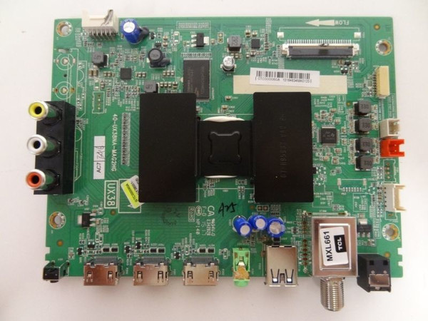 TCL 50FS3800 / 50FS3800TAAA Main Board (40-UX38NA-MAG2HG) GTC000060A