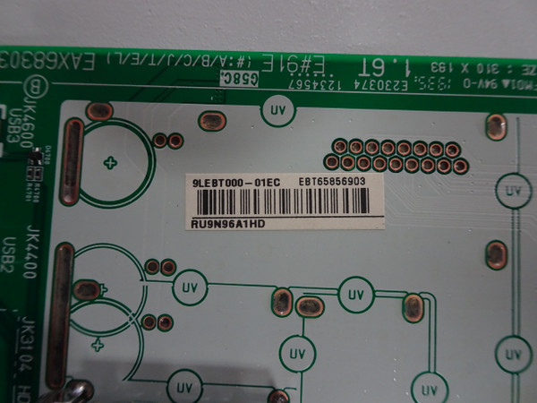 LG OLED55C9AUA BUSYLJR Main Board (EAX68303205) EBT65856903