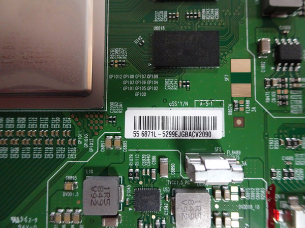 LG OLED55B8PUA T-Con Board (6870C-0745B) 6871L-5299E
