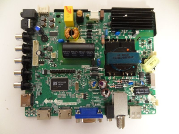 Seiki SE43FK Main Board TP.MS3393.PB851 LC430DUY-SHA1 L15051492